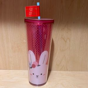 Starbucks Lunar New Year 2023 Venti Acrylic Rabbit Tumbler
